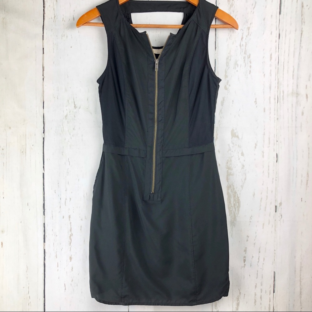 DKNY Jeans Zip-Front Dress